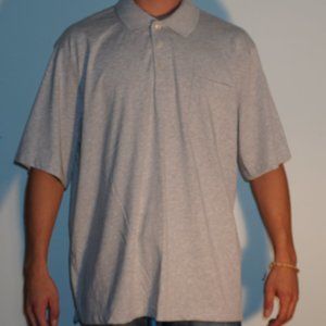 Puritan Men's Grey Polo Shirt Size 2XL (50-52)